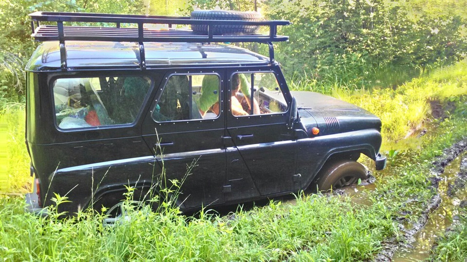 Рошаль, химический завод — УАЗ 315195 Hunter, 2,7 л, 2015 года ...