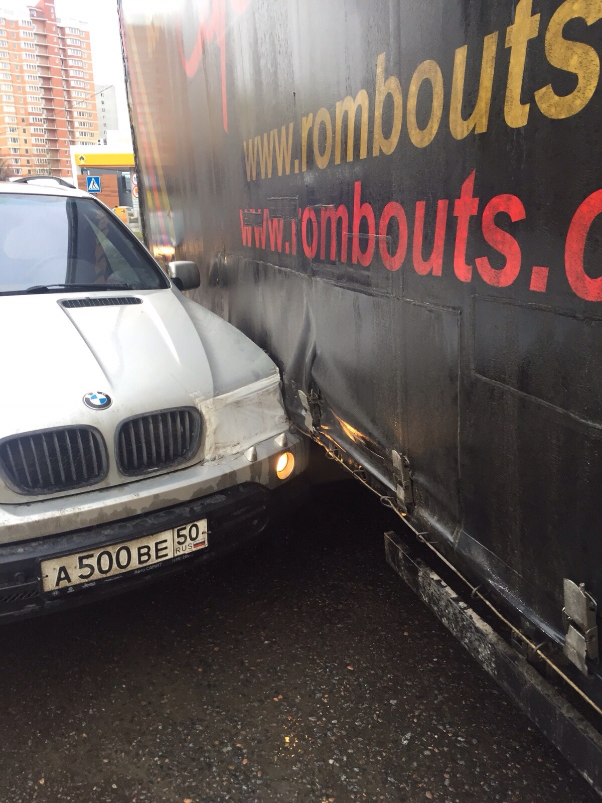 Фуры беспределят — BMW X5 (E53), 4,4 л, 2001 года | кузовной ремонт ...
