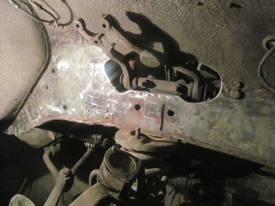 усиление передних лонжеронов НИВА. — DRIVE2