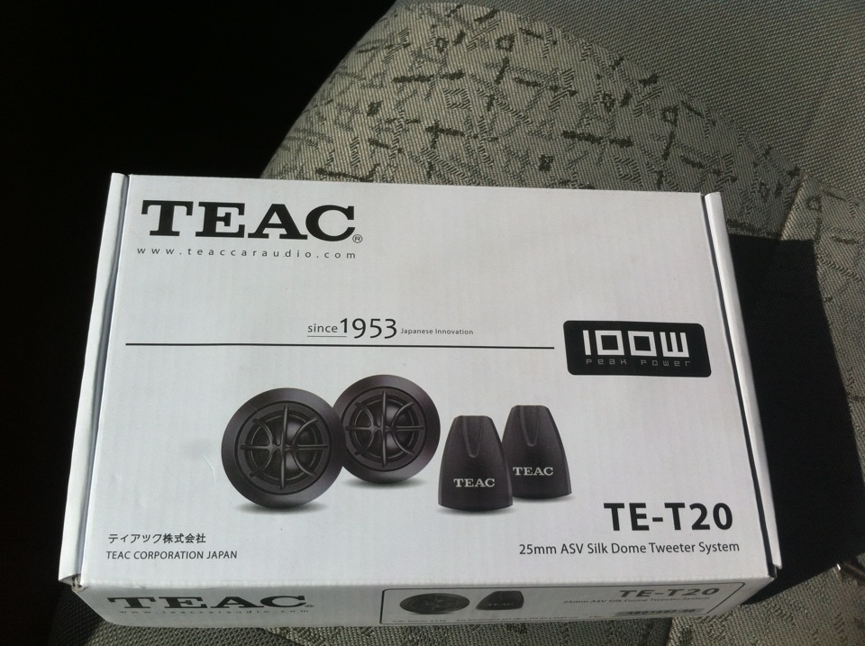 Твитеры с кроссоверами TEAC TE-T20 — Lada Калина Хэтчбек (1G), 1,6 л ...