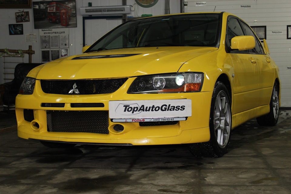 Замена лобового стекла Mitsubishi Evolution — Автостекла TopAutoGlass ...