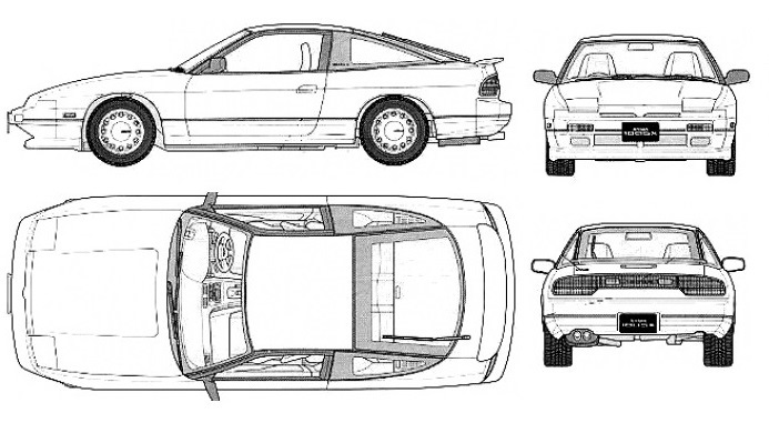 Nissan silvia s15 чертеж