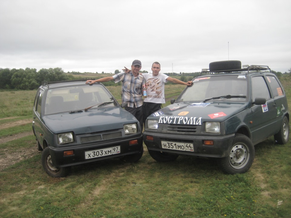 Долгожданные гости! — СеАЗ Ока 11113, 0,7 л, 1999 года | встреча | DRIVE2