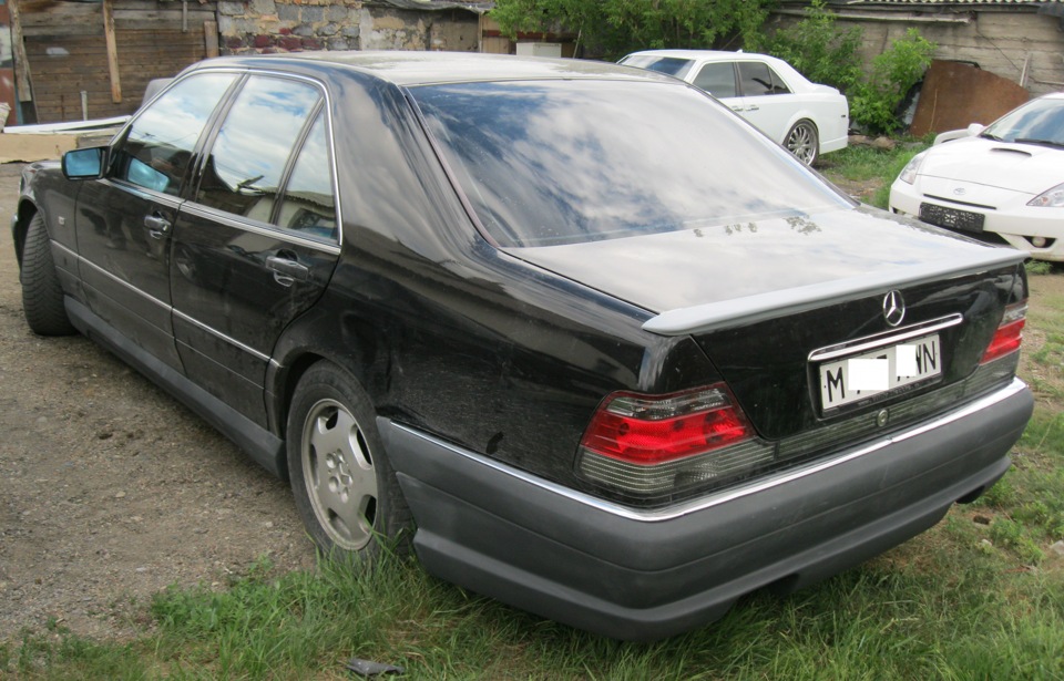 Мерседес w140 без бампера