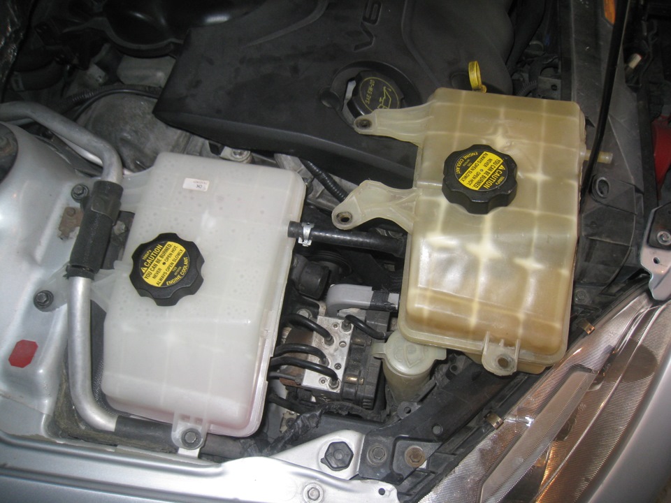 Новый расширительный бачок для V6 3.0 — Mazda 6 (1G) GG, 3 л, 2004 года ...