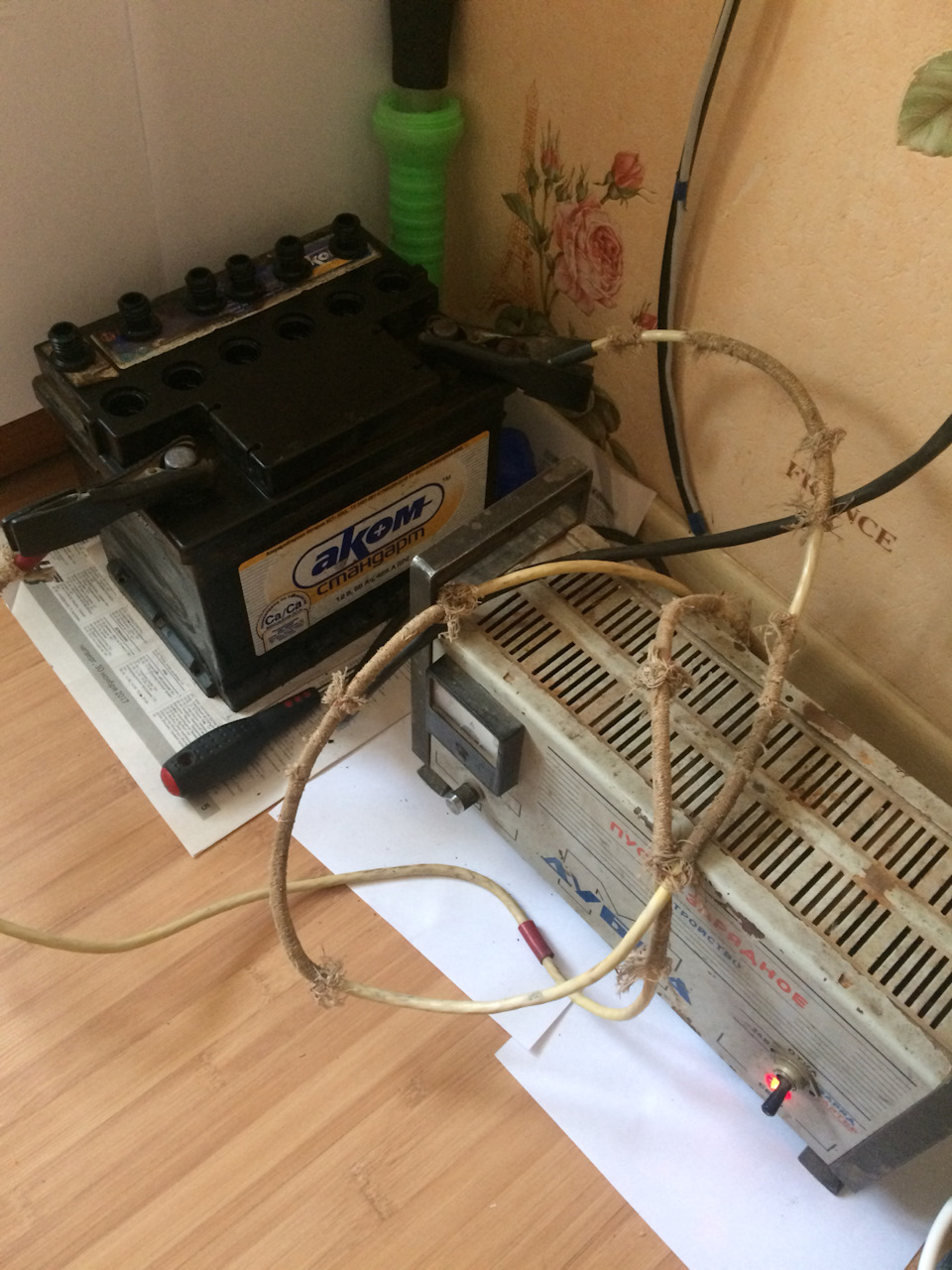 Аккумулятор — LADA Приора седан, 1,6 л., 2012 года | плановое ТО | DRIVE2