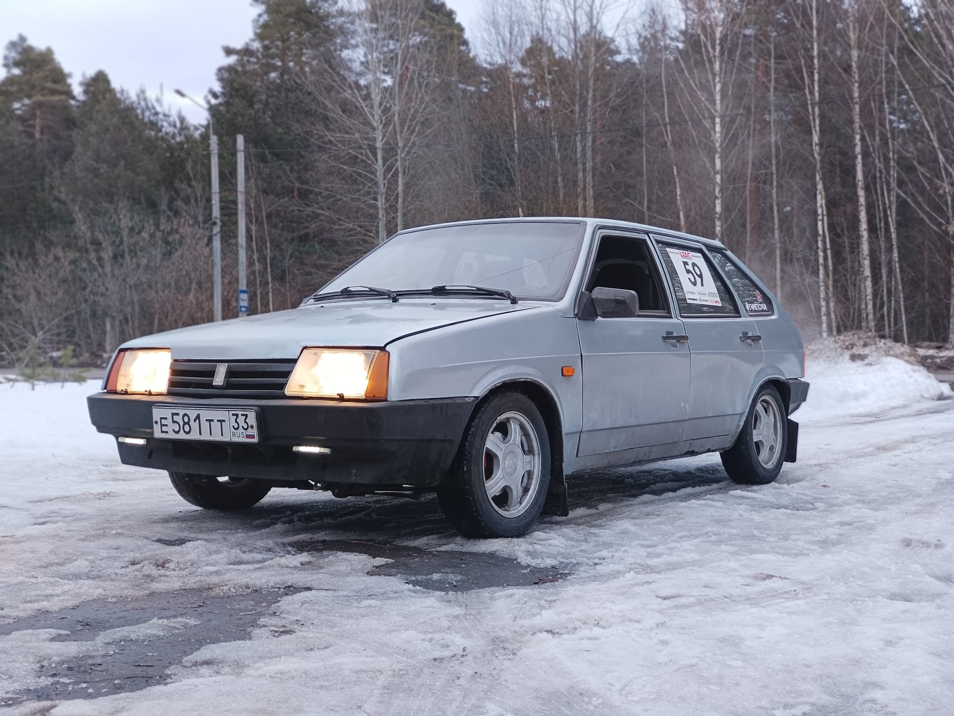 Первый выезд в 2024 — Lada 21093i, 1,5 л, 2002 года | другое | DRIVE2