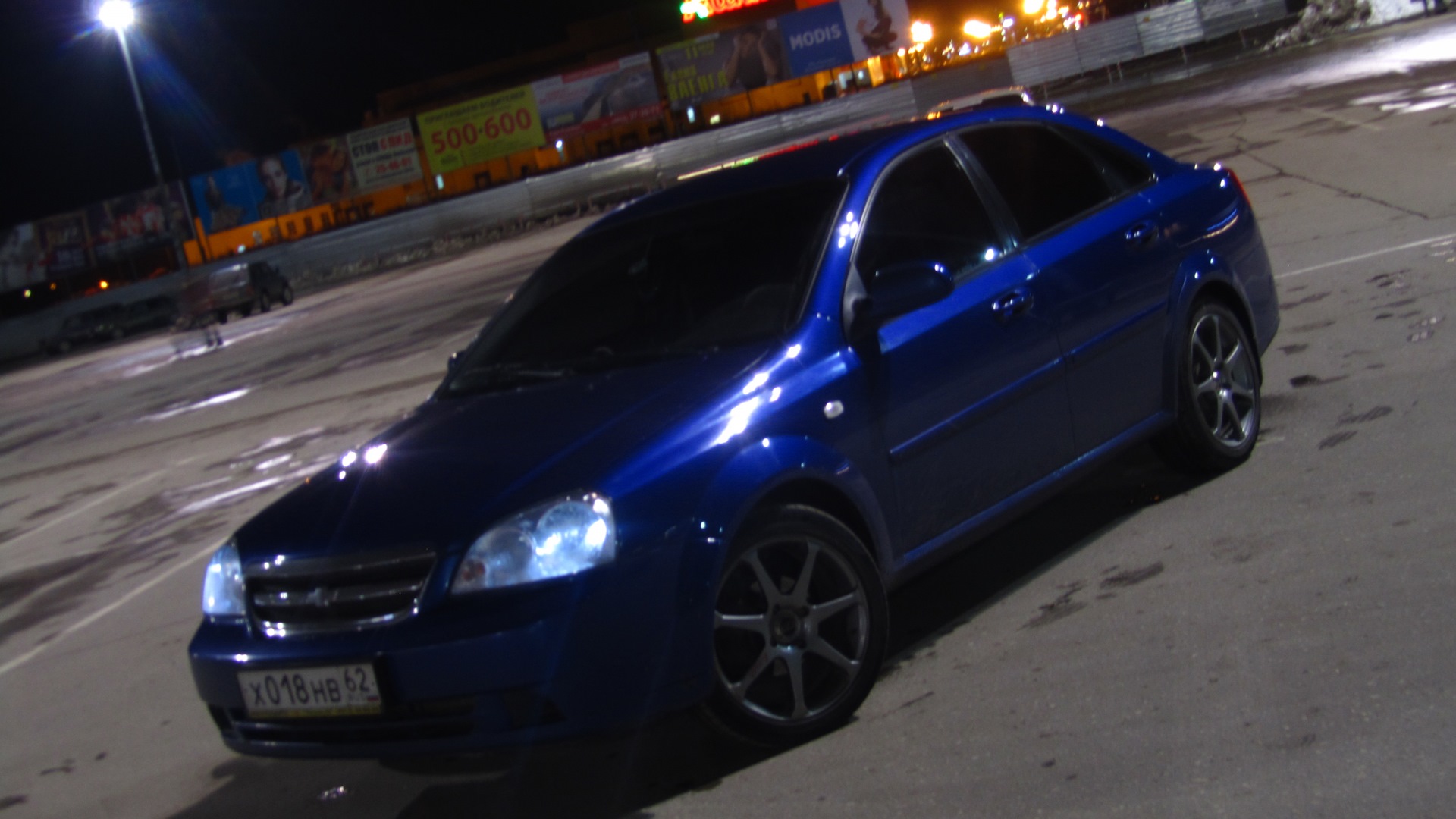 Chevrolet Lacetti Sedan 1.4 бензиновый 2008 | синий поповоз))) на DRIVE2