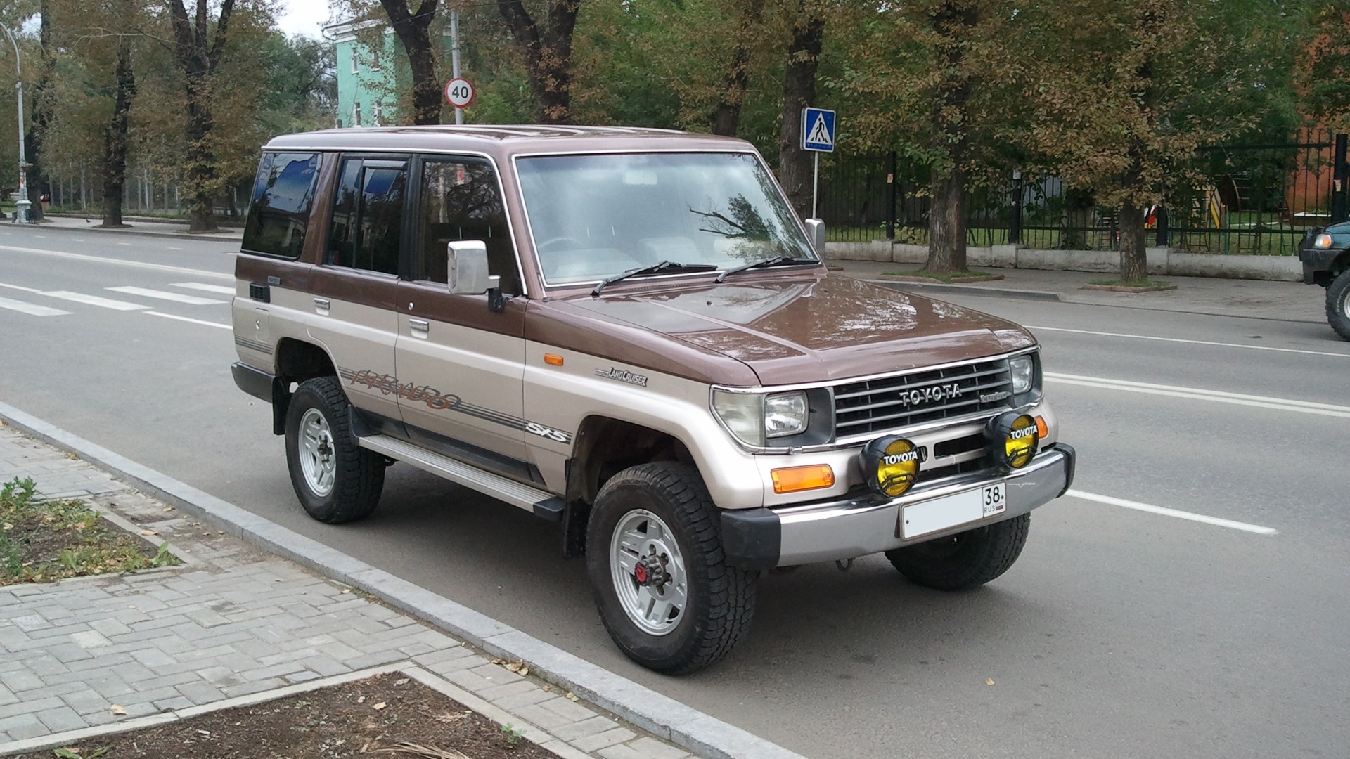 Toyota Land Cruiser Prado 70-series 2.5 дизельный 1990 | シベリアランナー Siberian  Runner на DRIVE2