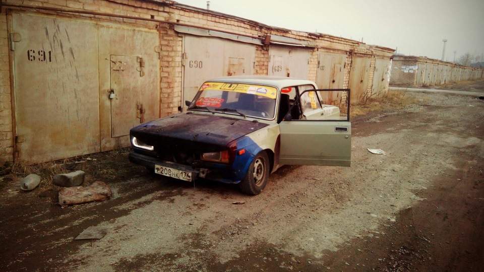 фартук на ваз 2107 из стеклопластика видосик — Lada 21074, 1,6 л, 2003 ...