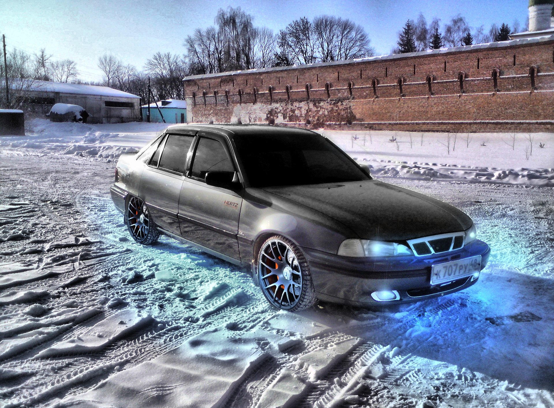 Пожелания друзьям! — Daewoo Nexia, 1,5 л, 1997 года | тюнинг | DRIVE2