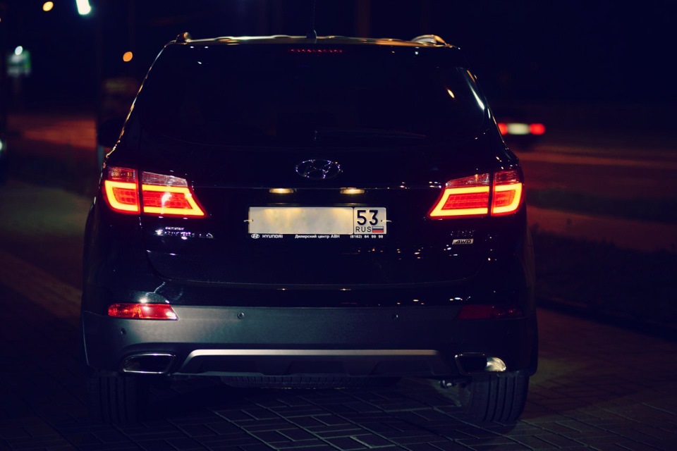 Первый фотосет — Hyundai Grand Santa Fe, 2,2 л., 2014 года | фотография ...