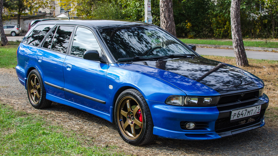 Mitsubishi Galant Голубой Вагон 🚙💨