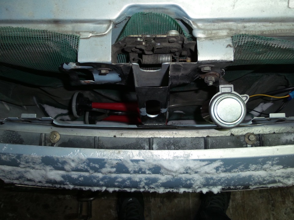 новый гудок — Lada 21114, 1,6 л, 2005 года | аксессуары | DRIVE2