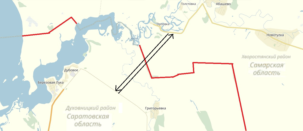 Карта духовницкого района саратовской области