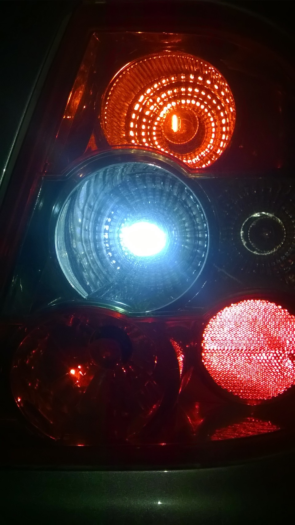 линзы в задний ход! — Geely CK, 1,5 л., 2010 года | электроника | DRIVE2