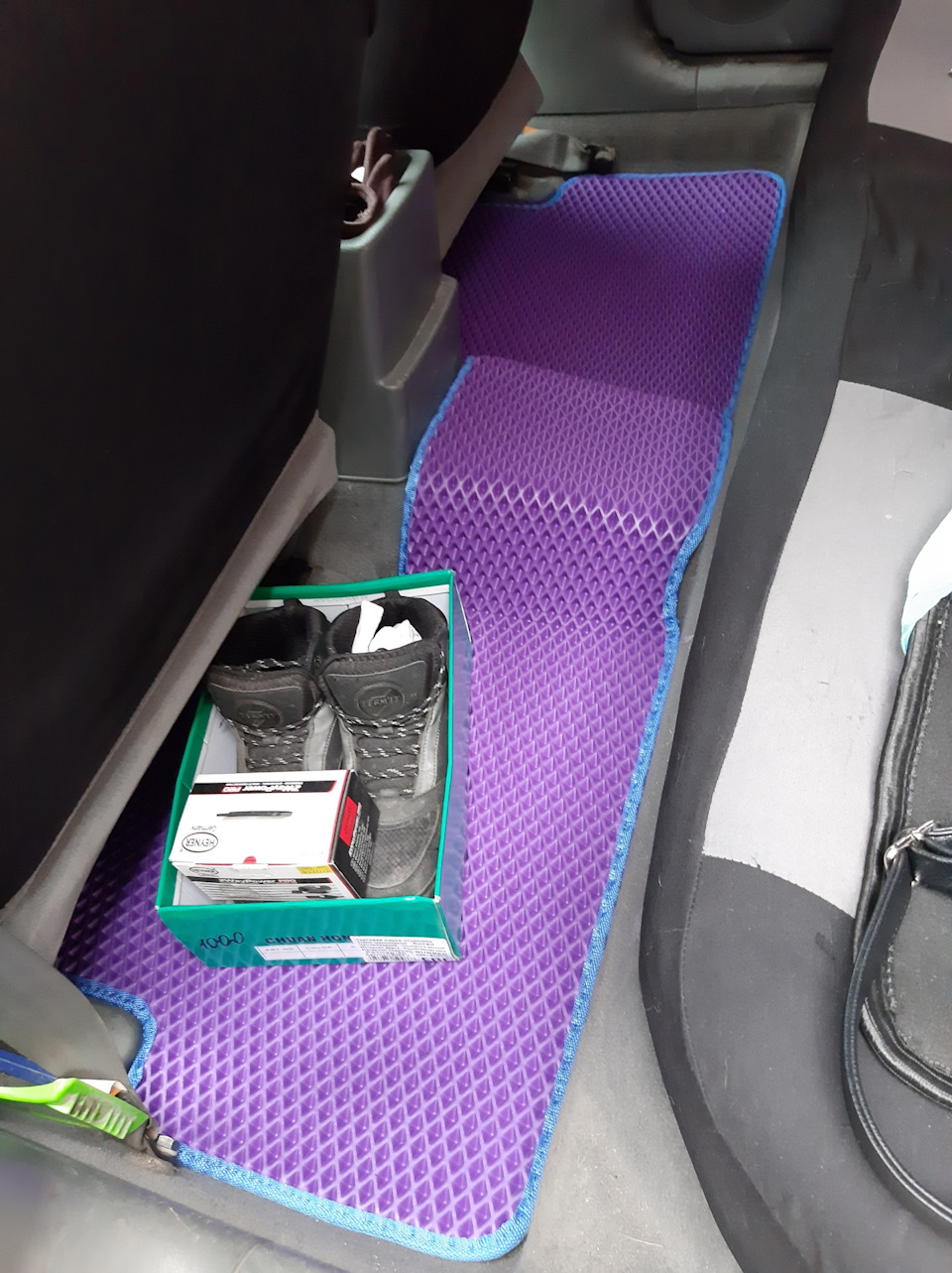 И снова фиолетовые коврики))😍 теперь уже в Лачетос) — Chevrolet Lacetti ...