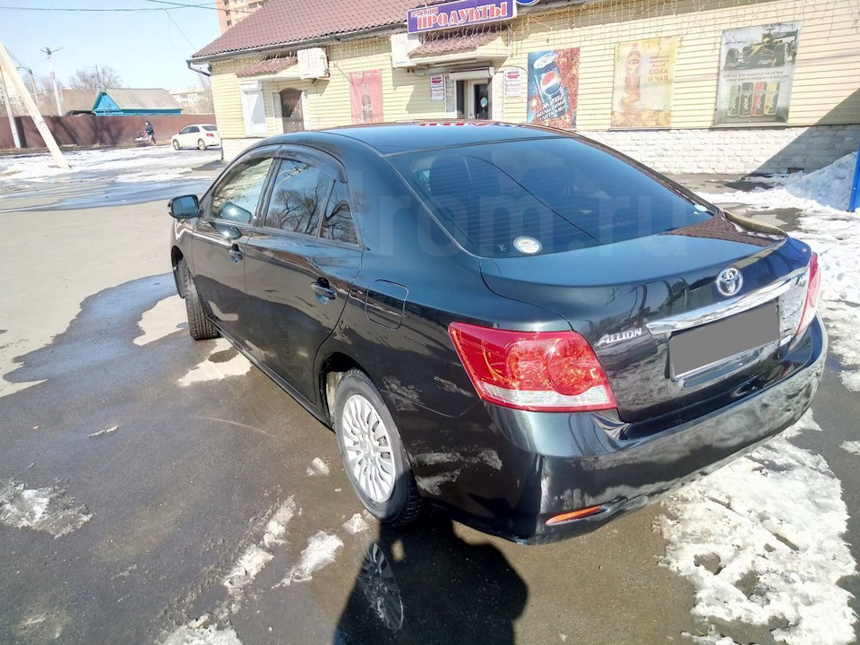 Слабые места toyota allion 2 поколения