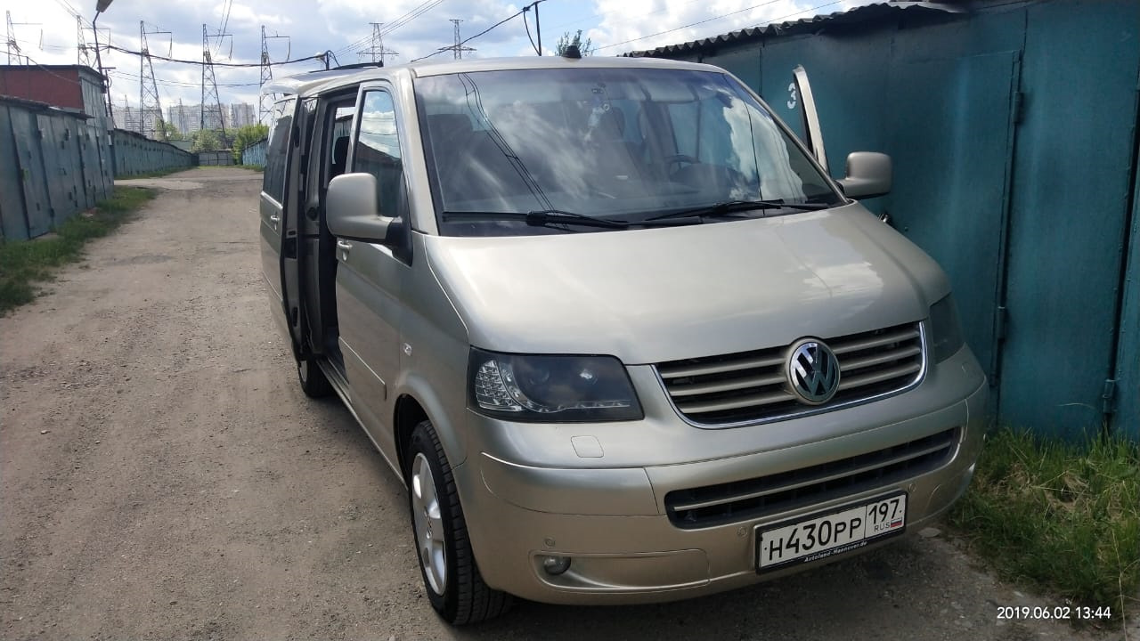 Volkswagen Multivan (T5) 2.5 дизельный 2007 | на DRIVE2