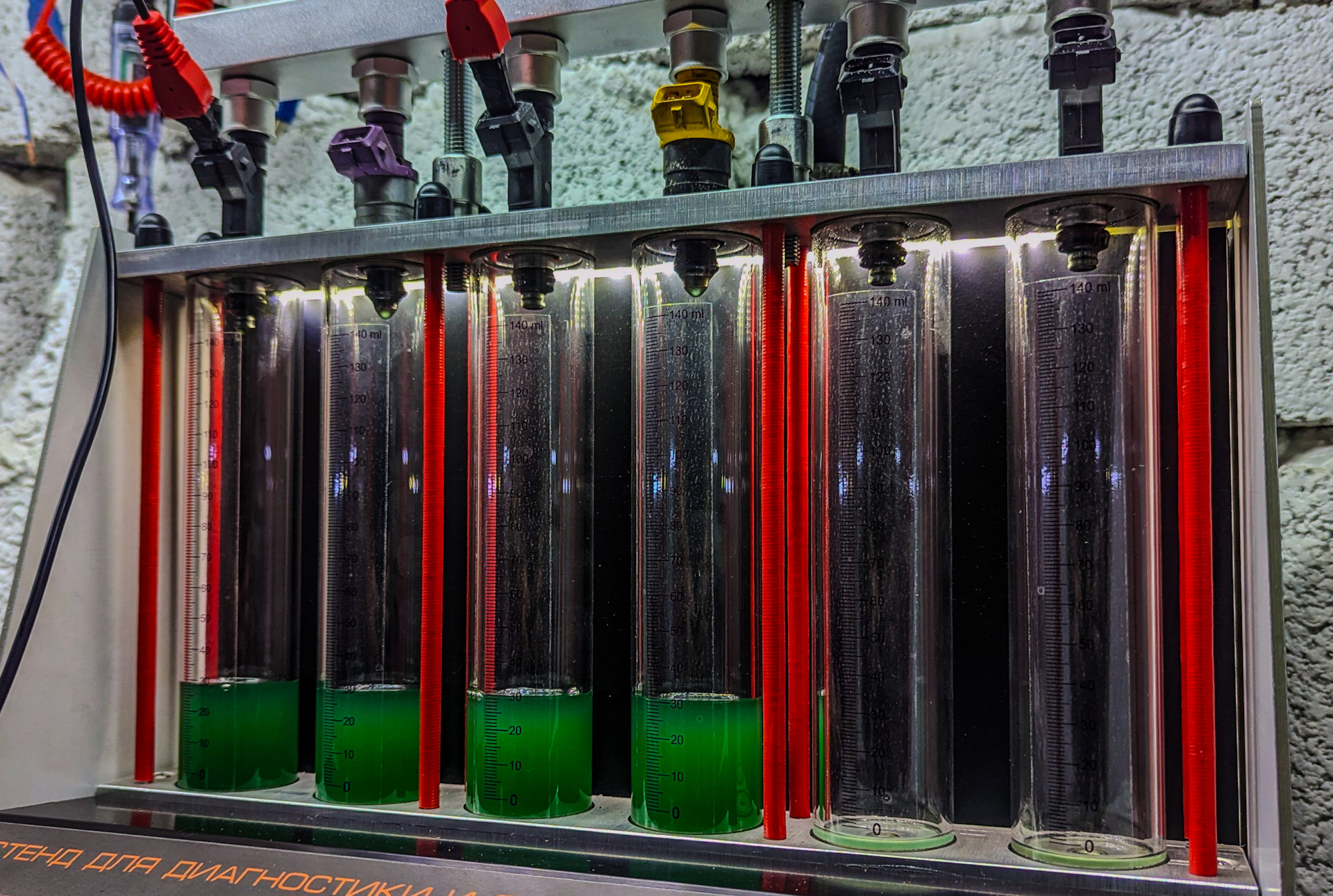 Форсунки Bosch 0280158107 vs Siemens Deka ZMZ 6354, производительность ...