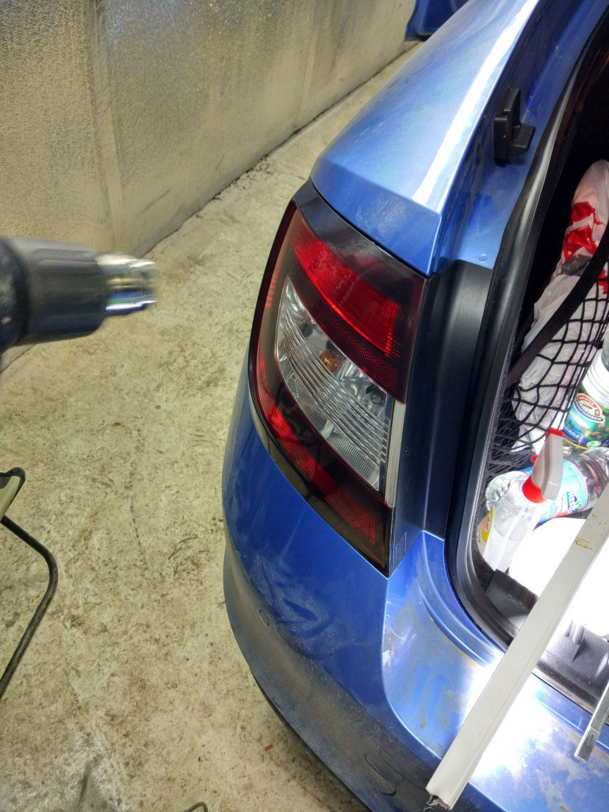 Как затонировать заднюю оптику и не подставить заднюю корму авто на ...