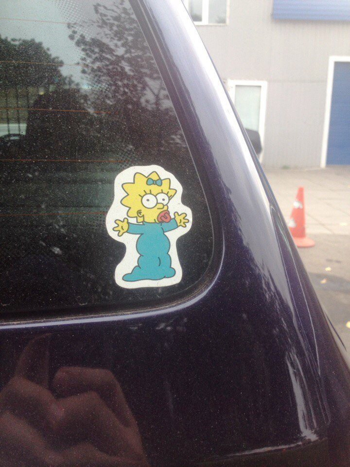 Baby in the car ребенок в машине