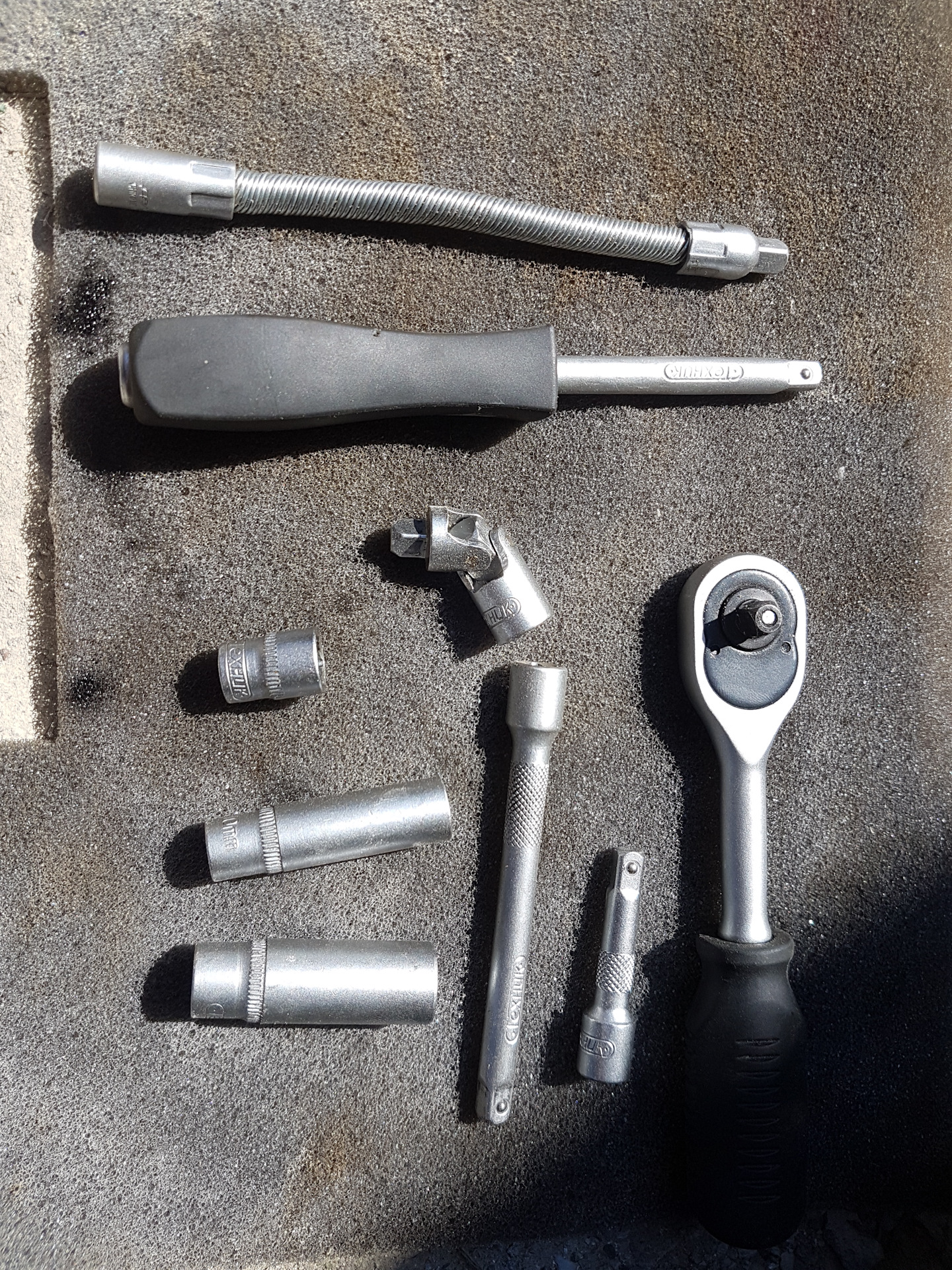 Замена свечей накала без снятия впускного коллектора. — SsangYong ...