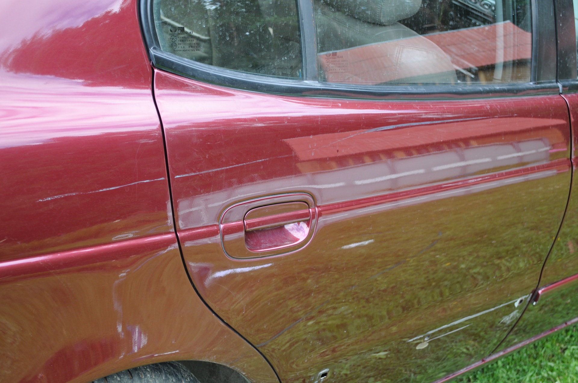 недоразумение на дороге или не успел увернуться — Daewoo Leganza, 2,2 л ...