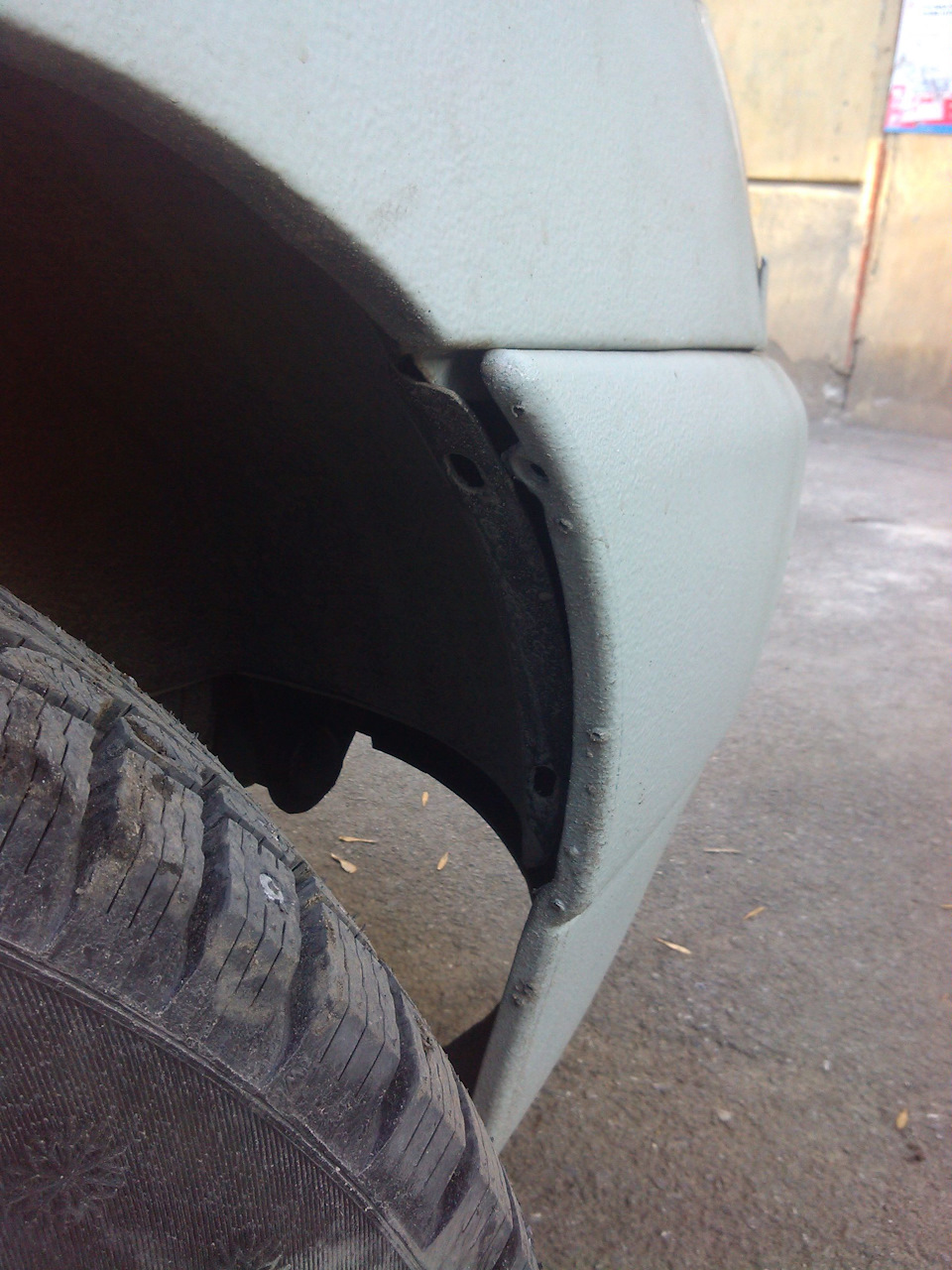 Подкрылки Новлайн от Приоры для 2111: задние не подошли — Lada 21113, 1 ...