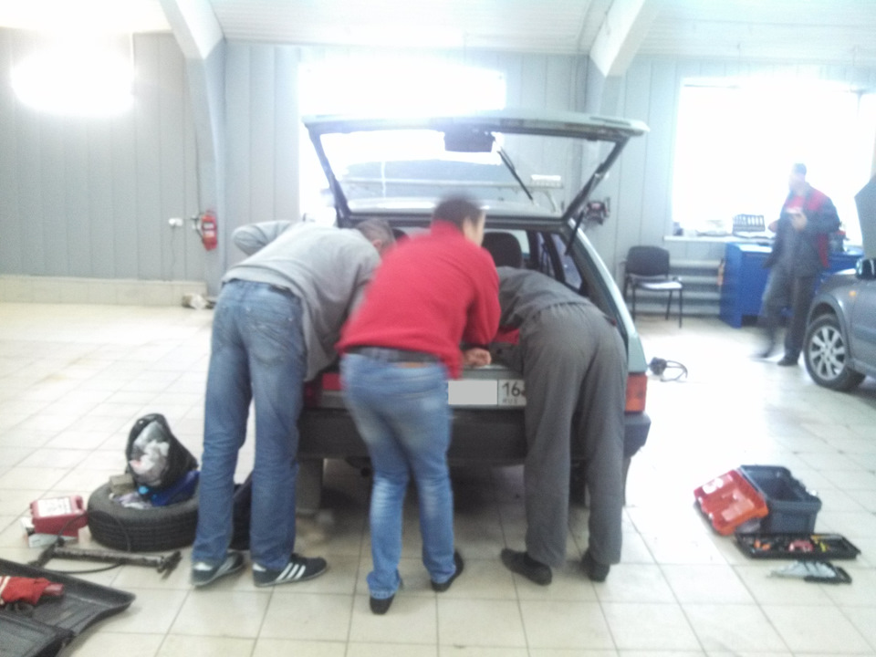 Демонтаж ГБО — Lada 21093i, 1,5 л, 2002 года | визит на сервис | DRIVE2