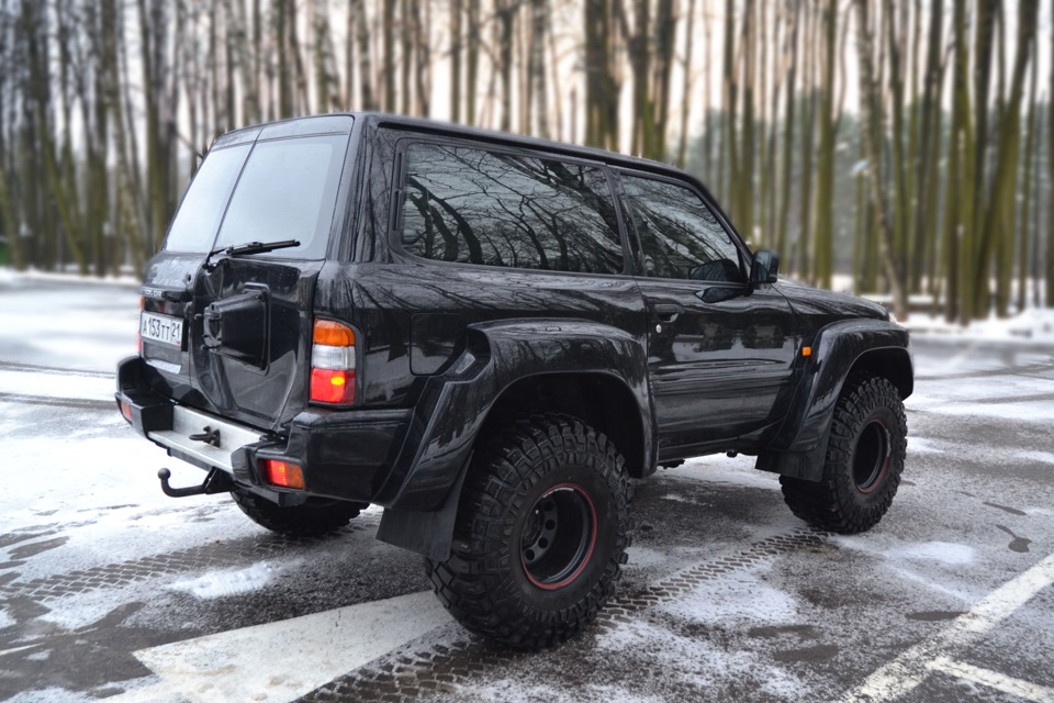 Nissan Patrol y61 большие колеса