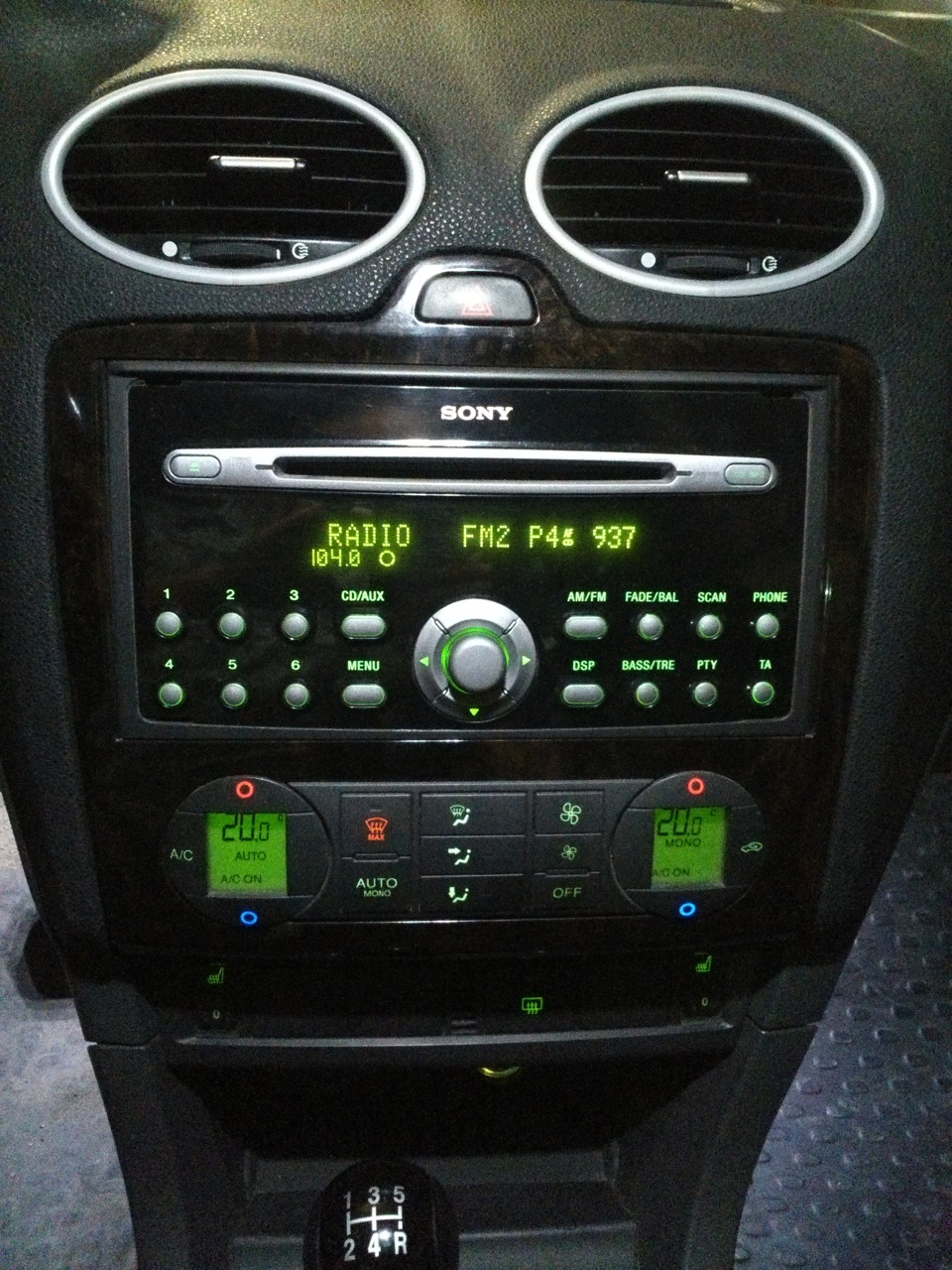 Ford Focus 2.5 Sony USB Bluetooth Audio