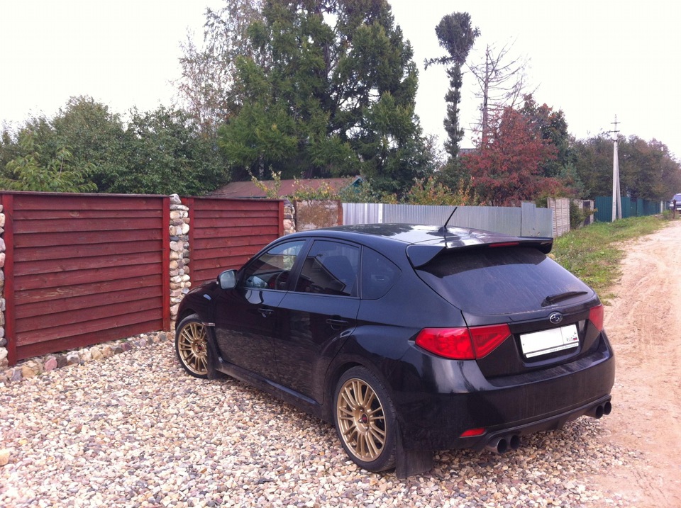 STI снова в строю. — Subaru Impreza WRX STI (GV/GR), 2,5 л, 2008 года ...