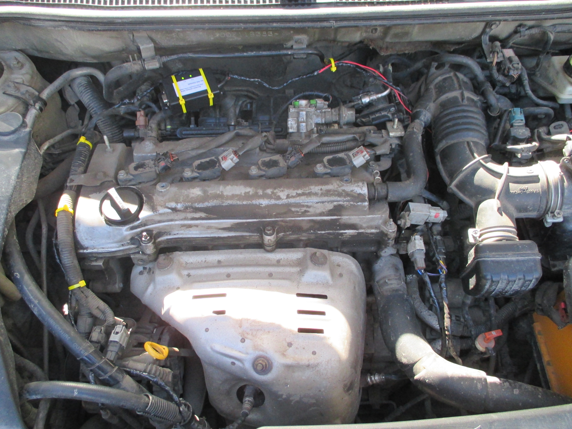 Установка Эмулятора катализатора на Toyota Avensis в Липецке. — CHIP48 ...