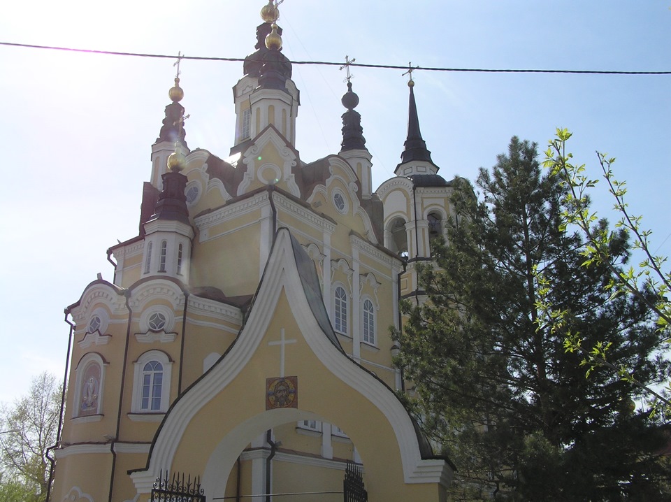 Воскресенская церковь томск фото