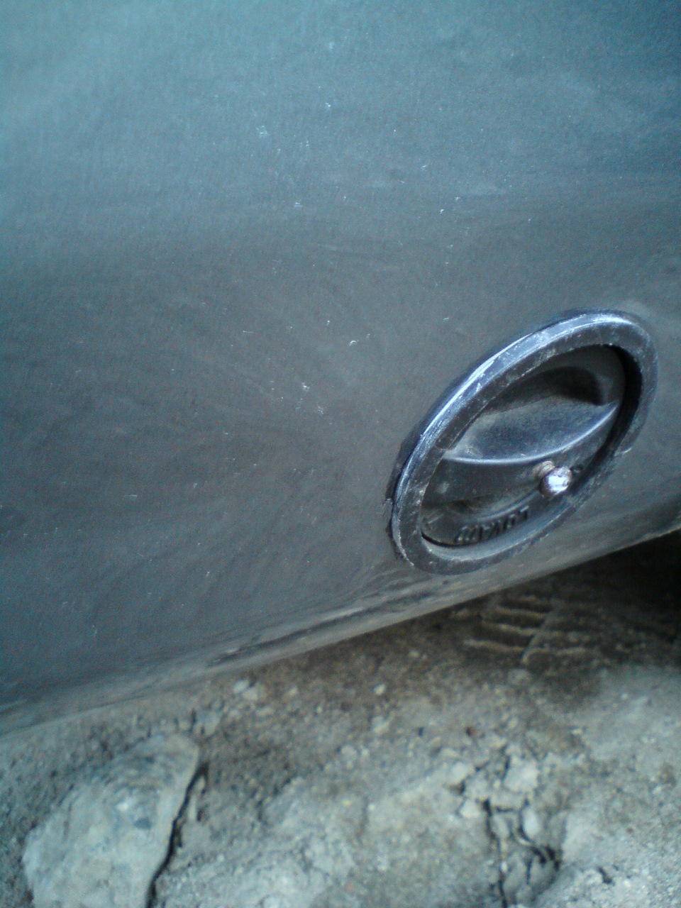 Трещина в бампере в прошлом. — Ford Sierra, 2 л, 1991 года | кузовной ...