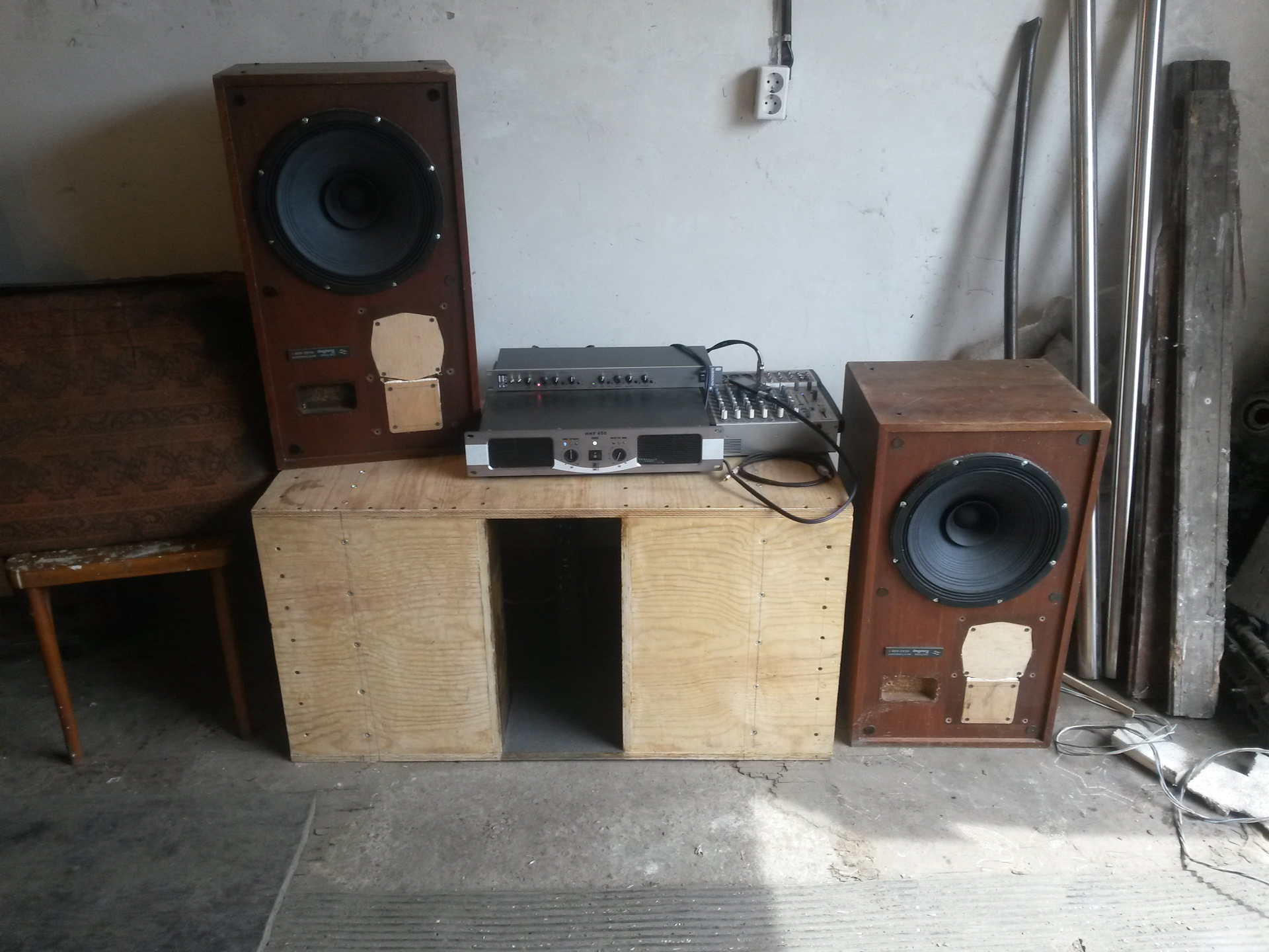 Акустика в гараж своими руками