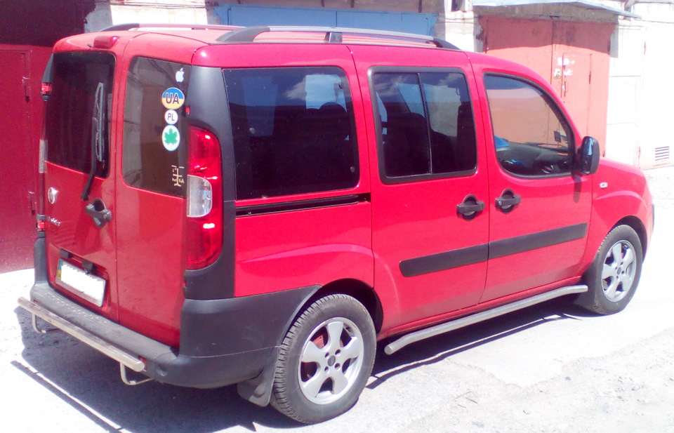 Fiat Doblo 2009 — антикоррозийная обработка — Anstrich на DRIVE2