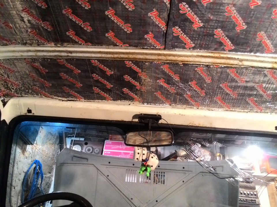 Утепляем потолок — Lada 4x4 3D, 1,6 л, 1988 года | тюнинг | DRIVE2