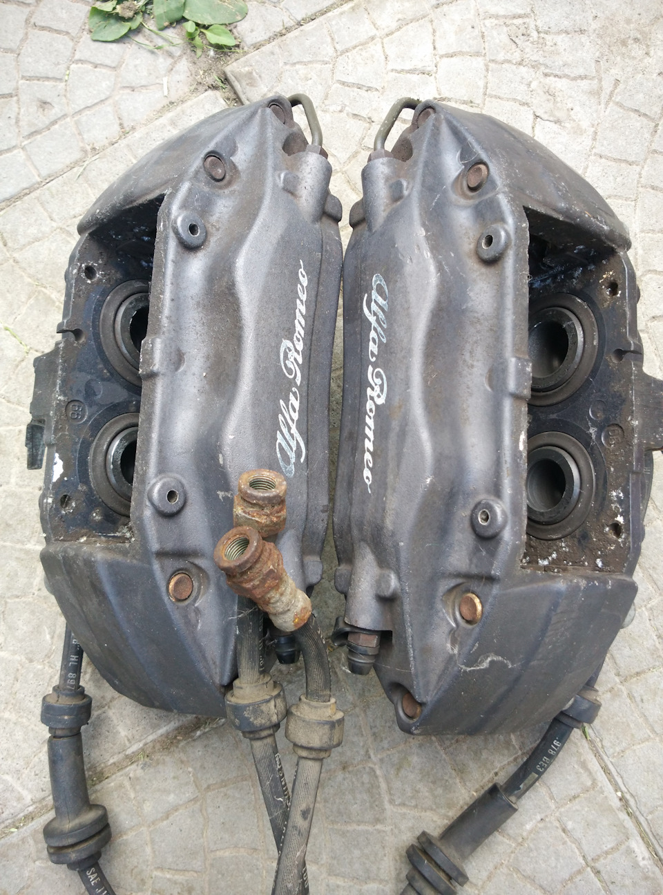 Сток как он есть. — Alfa Romeo 166