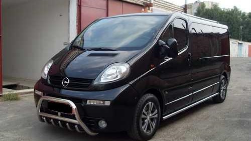 Opel Vivaro 2008 чёрный