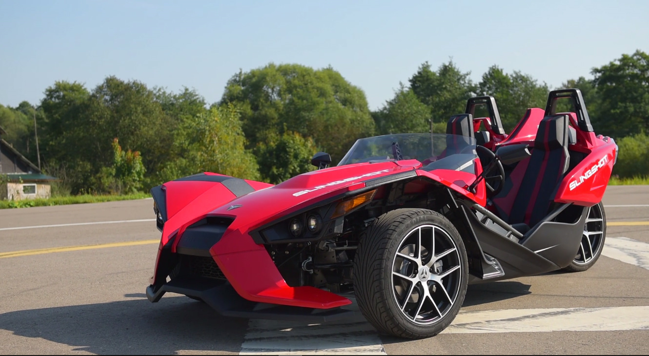 Polaris Slingshot, трехколесный парадокс — «Мототехника» на DRIVE2