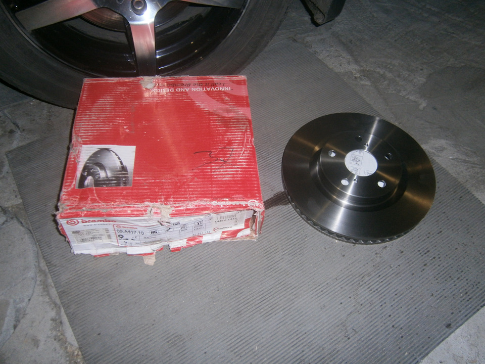 Вибрация на руле при торможении — Toyota Camry (XV40), 2,4 л, 2007 года ...