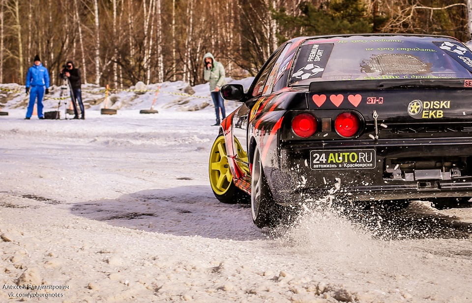 Winter Drift Battle Тюмень. Battle 014 Cyro car.