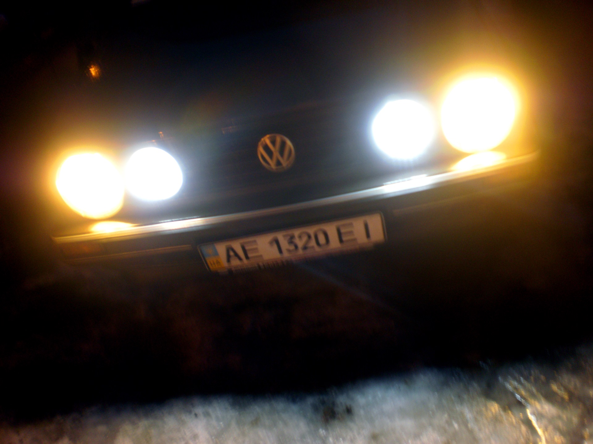 Свет фар — Volkswagen Golf Mk2, 1,6 л, 1989 года | электроника | DRIVE2