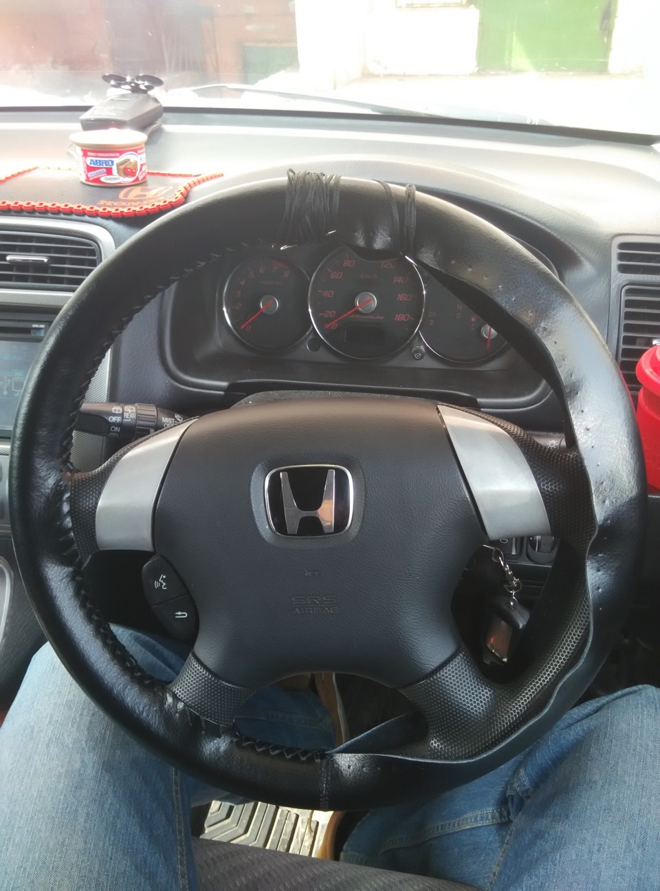 Как снять руль хонда стрим Оплетка руля - Honda Stream (RN), 1,7 л, 2005 года аксессуары DRIVE2