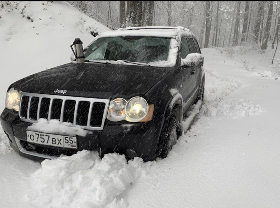 тррр стрекот щелчки спереди под сброс газа — Jeep Grand Cherokee (WK ...
