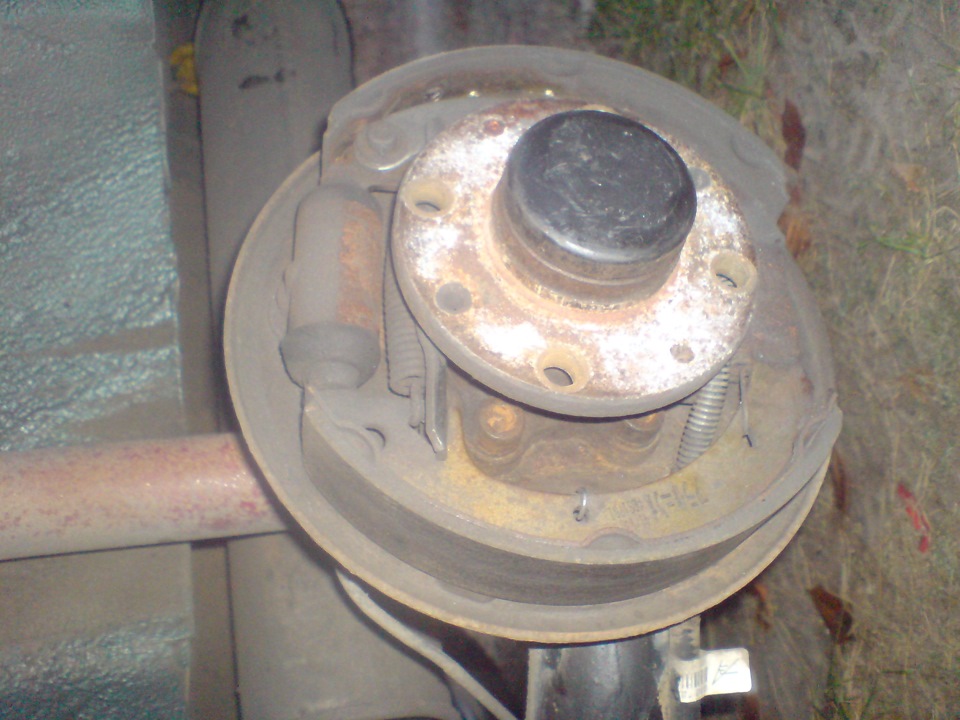 Отрицательный развал задних колес 2.5 градуса и покраска барабанов ...