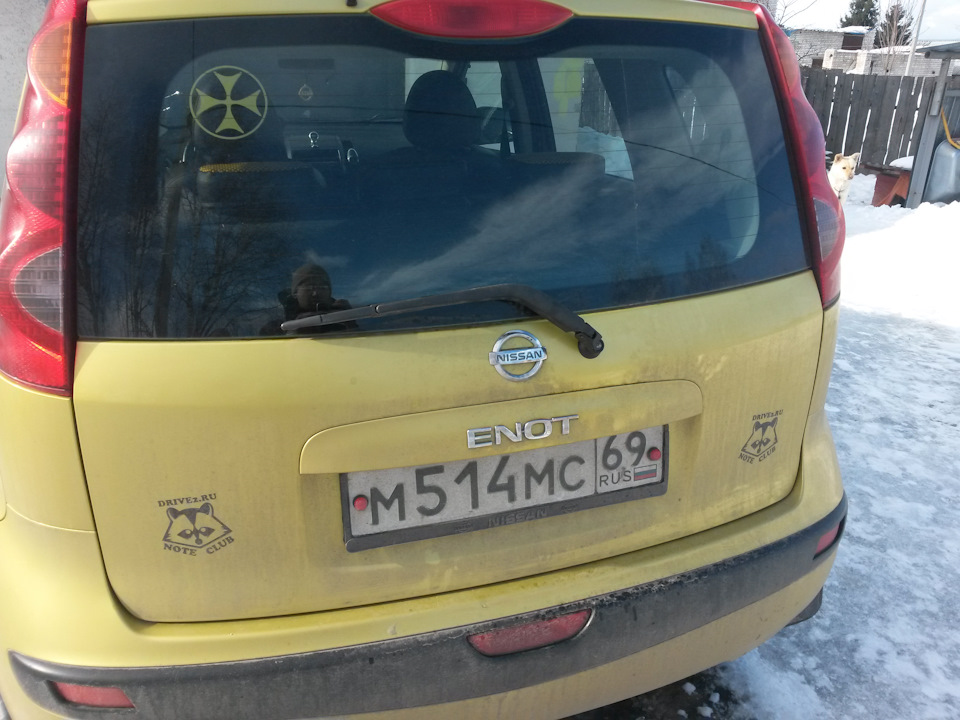 Фото в бортжурнале Nissan Note (1G)