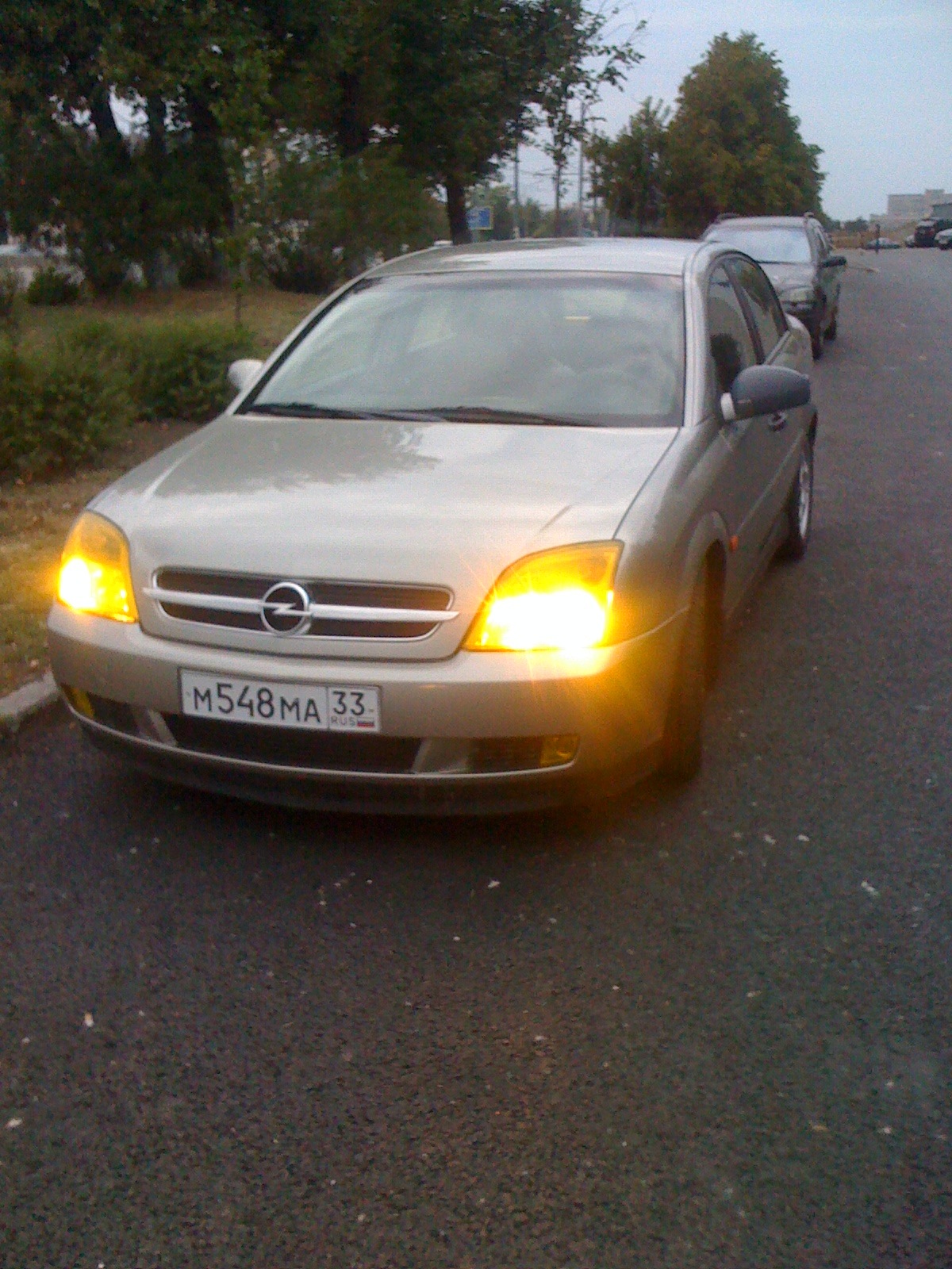 Магнитола и желтые фары — Opel Vectra C, 2,2 л, 2002 года | просто так ...